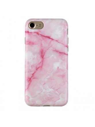 Funda para iPhone Pink Streak Marble