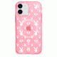 Funda Playboy Pink Bunny Glitter para iPhone
