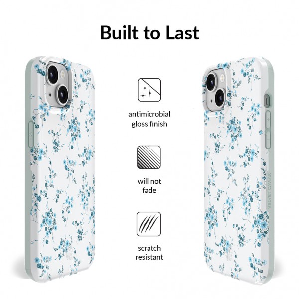 Funda para iPhone French Blue Floral
