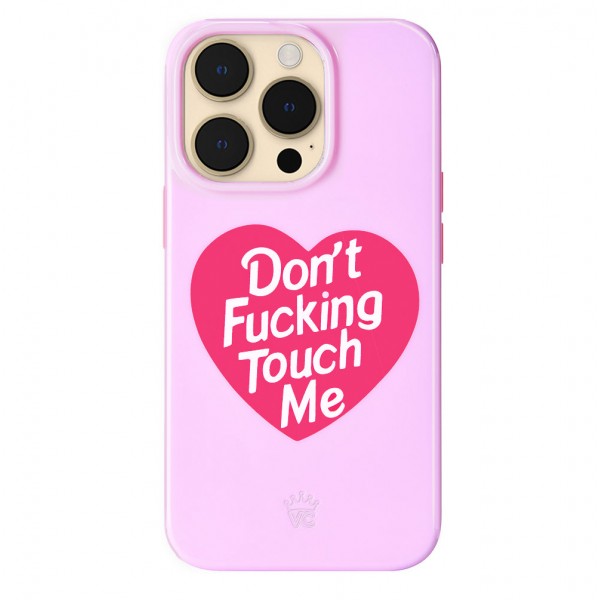 Funda para iPhone Don't F Touch Me
