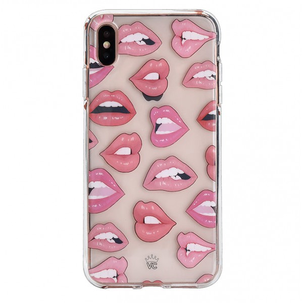 Funda transparente para iPhone Nude Lips