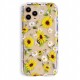 Estuche transparente Sunflower Daisy para iPhone
